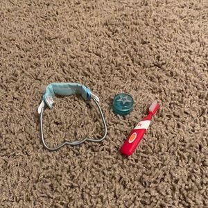 american girl teeth set of 3